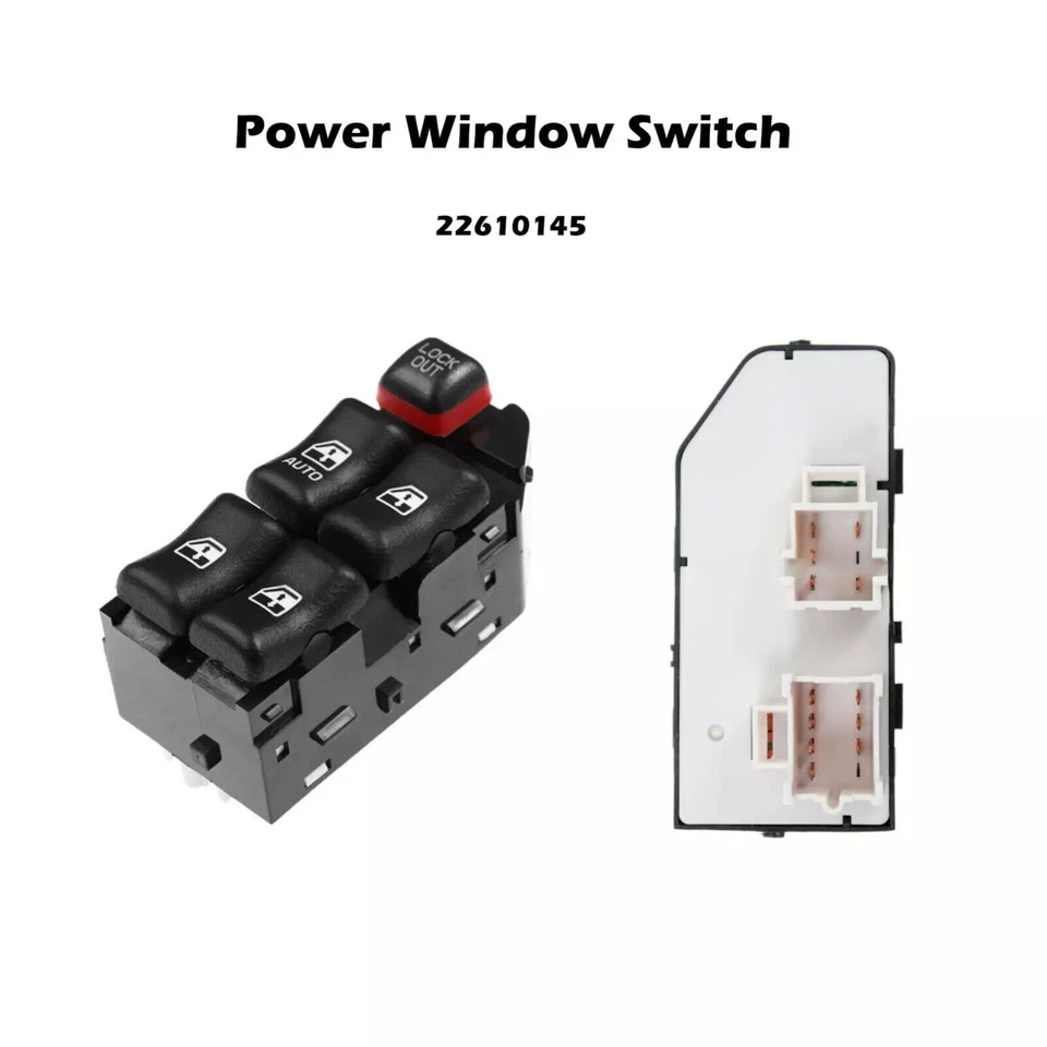 Master Electric Power Window Switch 22610145 For 2000-2005 Chevrolet Cavalier - Imagem 4 de 4