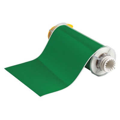 BRADY 13555 Tape,Green,50 ft. L,8 In. W 5RW32