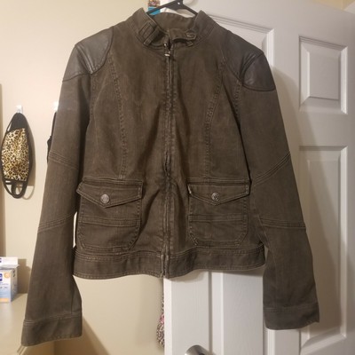 Ralph Lauren Womens Moto Jean Jacket 