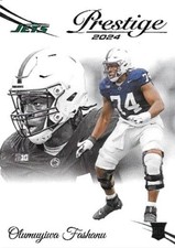 OLUMUYIWA FASHANU (New York Jets) 2024 PANINI PRESTIGE ROOKIE CARD #313