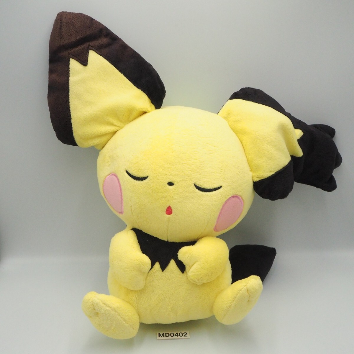 ポケットモンスター ピチュー ぬいぐるみ ポケドール pokedoll Pichu MD0402 Sleeping Pokemon Center 2009 Plush 14