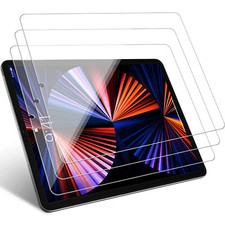 3x Clear Screen Protector Cover Film Full Screen Guard for Apple iPad 2/3/4 Mini