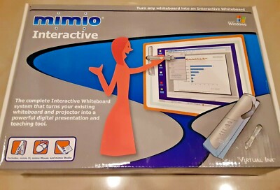  MIMIO Link USB INTERACTIVE DIGITAL WHITEBOARD CAPTURE KIT VIRTUAL INK Complete