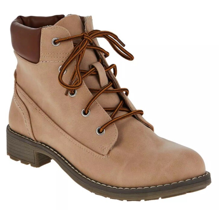 Sporto® Leslie Hiker Boot 10W NEW Water-Resistant Lace-Up