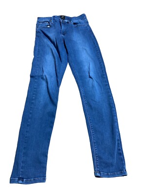 Just Black Women Blue Medium Wash Denim Skinny Jeans Size 29