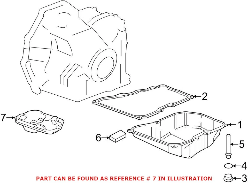 Filtro de transmisión Clubman genuino para Mini Cooper Base Coupé 24 34 7 566 358 Foto 3 de 3