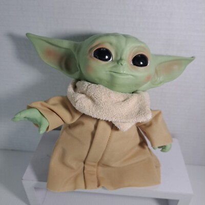 Star Wars Mandalorian The Child Talking Baby Yoda 7.5'' Plush 