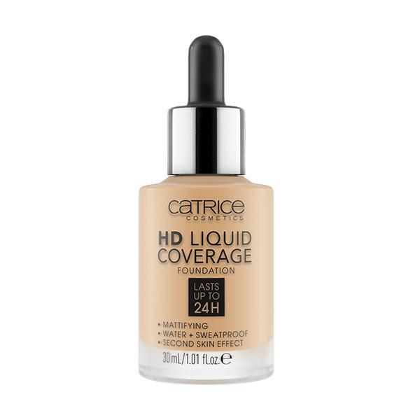 Catrice Hd Liquid Coverage Foundation Lasts Up Tp 24h 036 Hazelnut 30ml