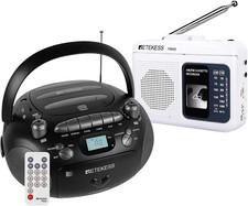 TR606 Tape Recorder Cassette Player TR630 CD Cassette Player Combo,Mp3 Player St