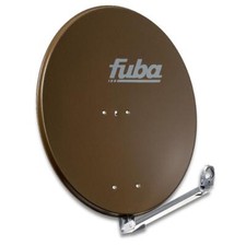 Fuba Satellitenschüssel 80cm Aluminium braun -DAL800B- Alu Sat Schüssel Antenne
