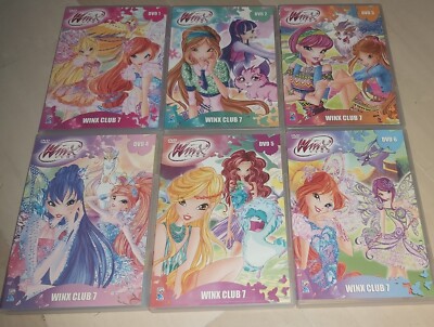 DVD WINX CLUB STAFFEL 7 KOMPLETT + WINX FOREVER 1 2 UND 3 + 2 Filme