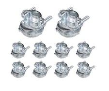 1/2 Inch Clamp Type Cable Connectors Steel Connector for Metallic Conduit Pro...