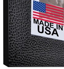 Custom Matted Picture Poster Frame  Mat 3-5/8" Black Modern 750 16x20 24x36