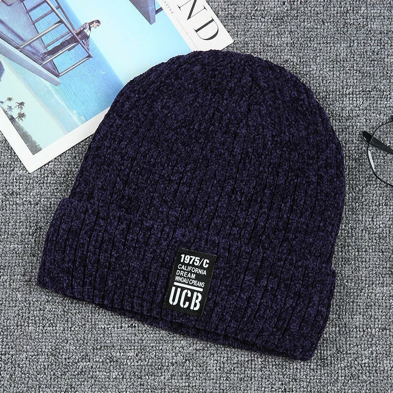 Mens / Ladies Knitted Wooly Beanie Hat Warm Winter Ski Skull Cap Unisex