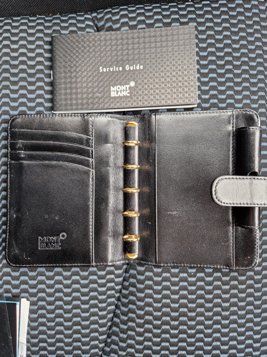 Montblanc Pocket Organizer Mini Leather | eBay