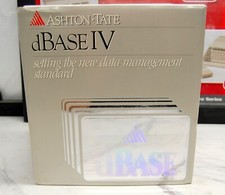 Ashton Tate dBase IV Software and Manuals - ships worldwide 