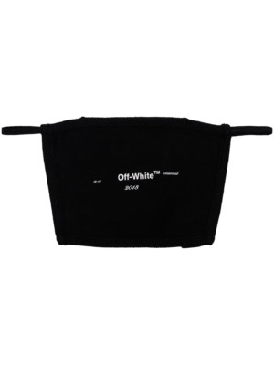 Off-White  Logo Print Face Mask   Original
