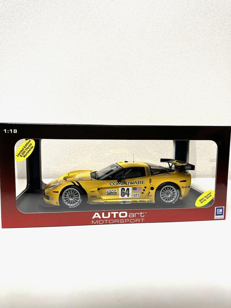 AUTOart 1/18 Chevrolet Corvette C6R 24hrs LeMans 2005 Winner #64 