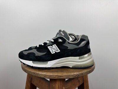 New Balance 992 Size 9 D Made in USA Black | eBay