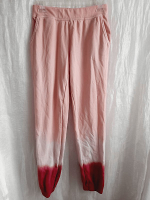 Wild fox pink tie dye ombre sz xs sweater pants