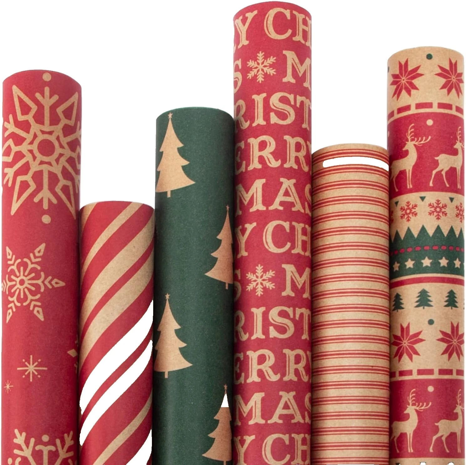 Christmas Multicolor Wrapping Paper