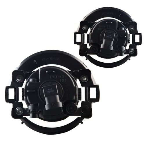 Fog Lights Lamp For Nissan 10-17 Frontier 05-14 Xterra Chrome Housing Clear Lens - Picture 2 of 4