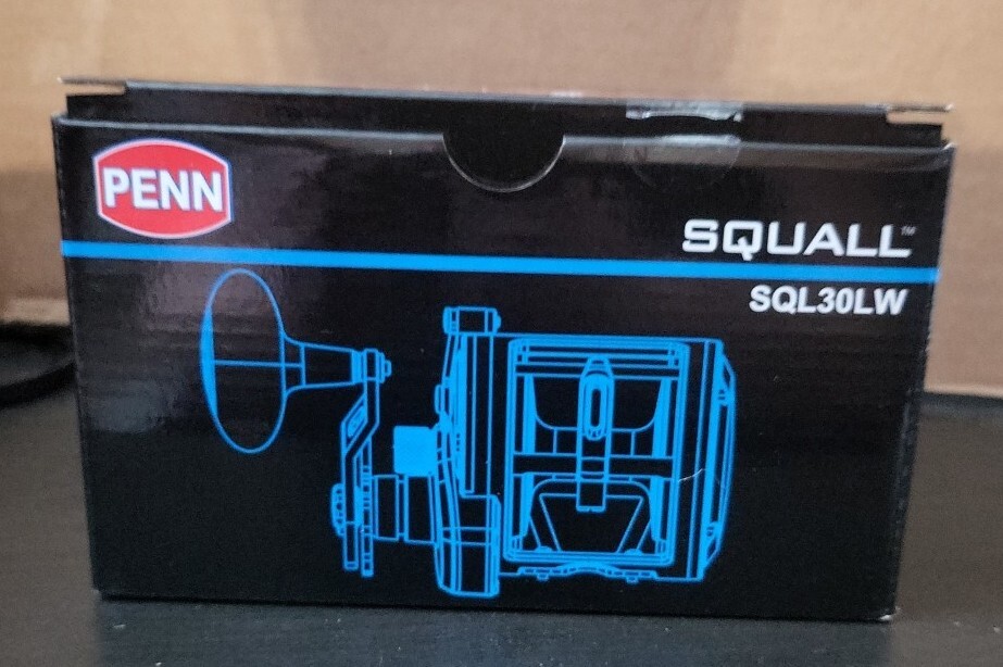 PENN SQUALL SQL30LW REEL  BRAND NEW NEVER USED!!!! WITH REEL COVER INCLUDED