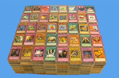 Yugioh 100 Cards Bulk Lot Unsearched Mixed Sets Rarities Common, Rare & Foils