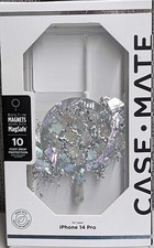 Case-Mate Karat Marble with MagSafe Case - iPhone 14 Pro - Silver