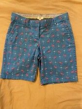 CROWN  IVY SHORTS - Flamingo Print Chino Style 6P