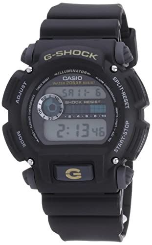 Casio Herren G-Shock DW9052-1BCG Schwarz Resin Sportuhr - Bild 1 von 4