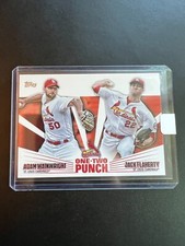 Adam Wainwright Jack Flaherty 2023 Topps Series One Baseball#12P-5 ONE-TWO PUNCH