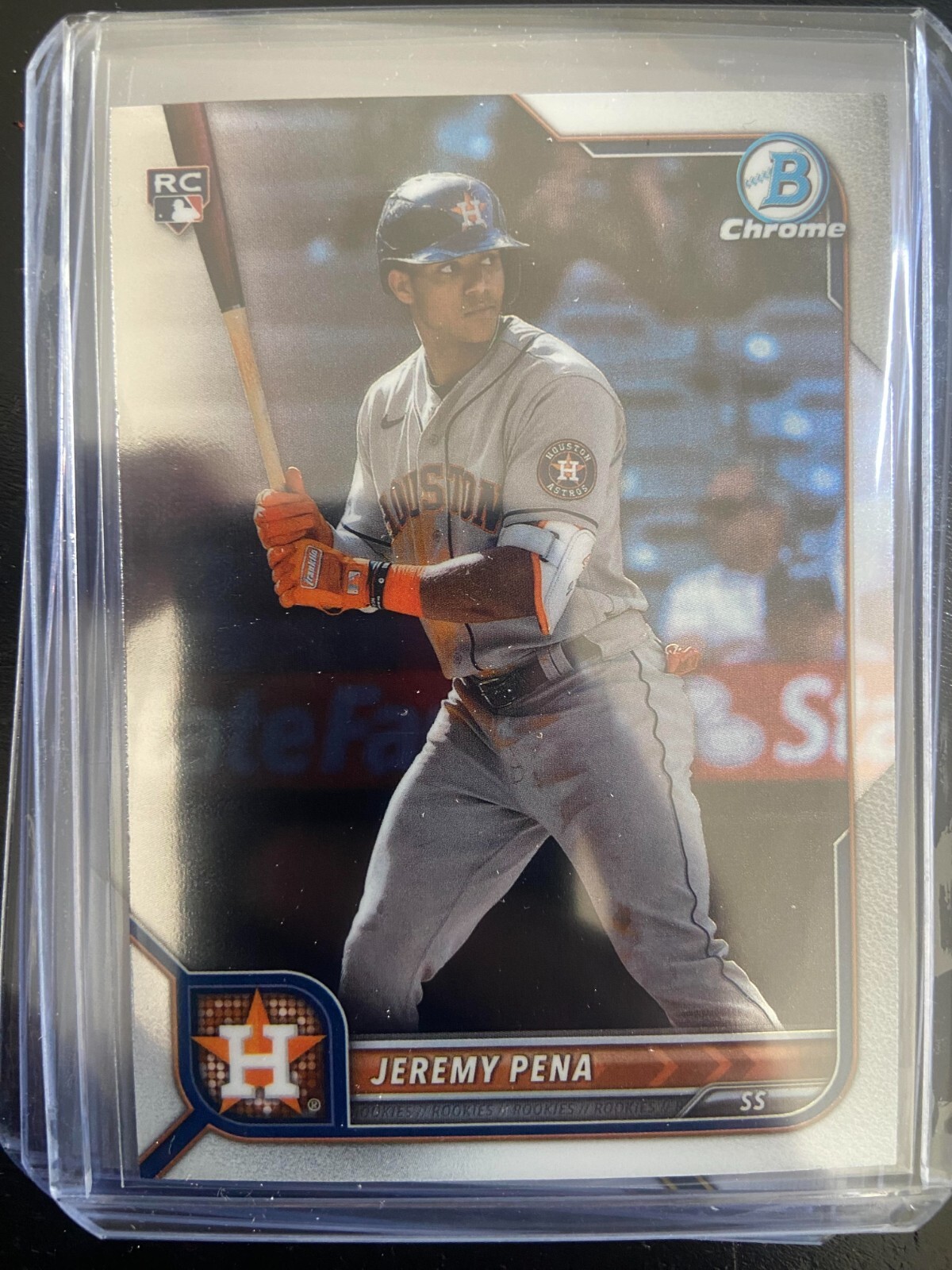 2022 Bowman Chrome JEREMY PENA Rookie RC MLB #35 Houston Astros D2