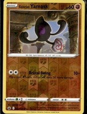 2021 Sword & Shield Chilling Reign Galarian Yamask 82/198 Reverse Holo