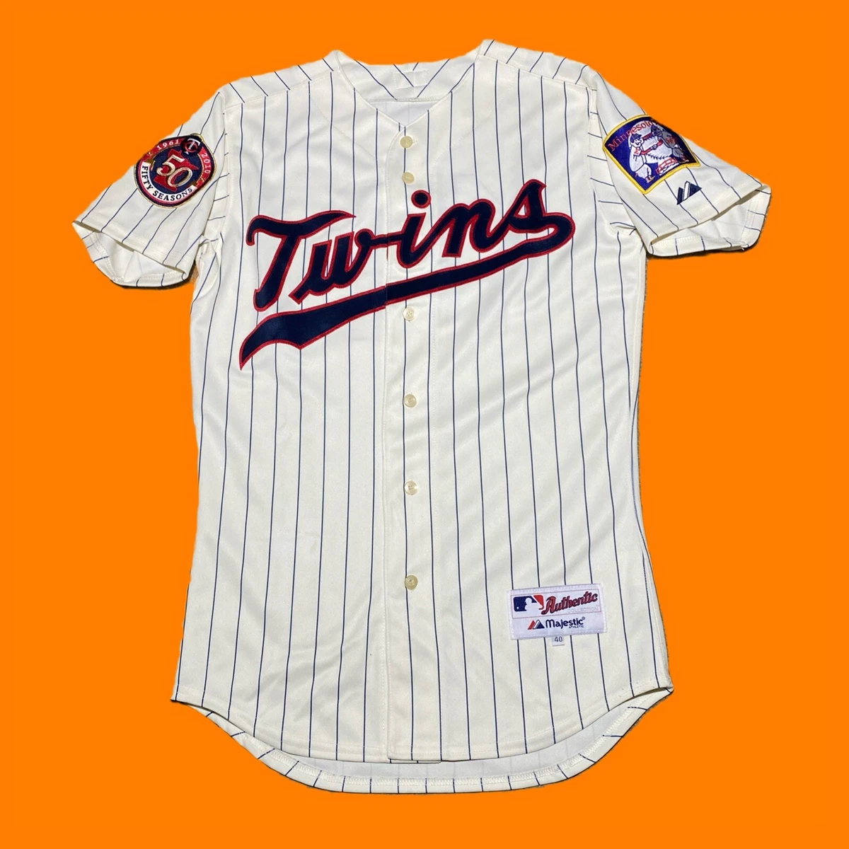 twins cream jersey