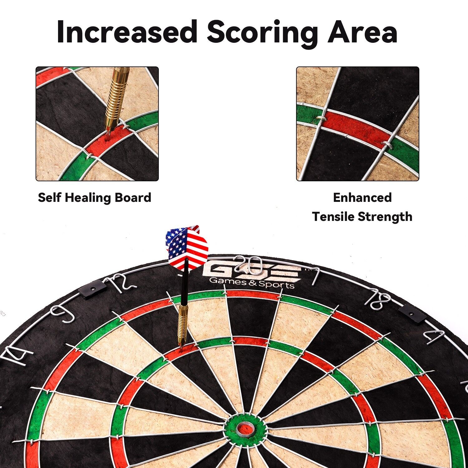 GSE Games & Sports Expert Soft Tip Darts for Electronic Dart Board