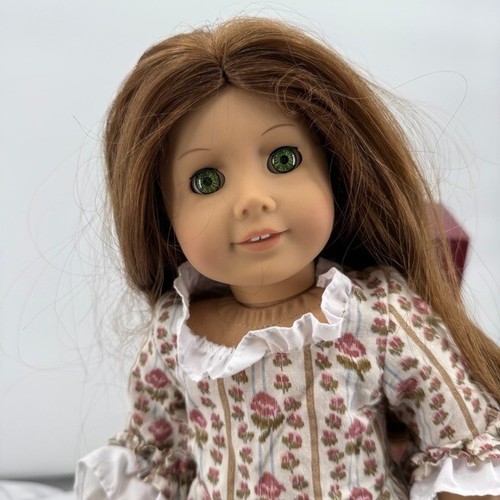 American Girl Pleasant Company Felicity Merriman años 90 conocer traje y posie - Imagen 2 de 12