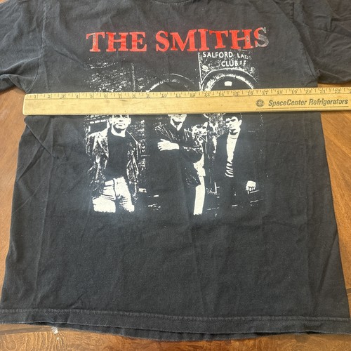 Vintage 2000's The Smiths Group Photo Salford Lads Band T-Shirt size L - Bild 5 von 6