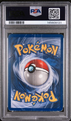 1999 POKEMON SET BASE ILLIMITATO #10 MEWTWO-HOLO PSA 1 - Foto 2 di 2