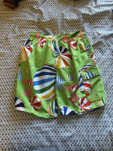 Boys Swimming Trunks 2 Pair Size 8 And Size Medium - Picture 5 of 6
