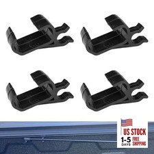 4PCS Tonneau Cover Clamps for BAKFlip Black