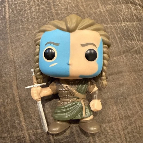 Funko Pop! Movies 2016 Braveheart William Wallace #368 Vinyl Figure Loose