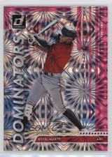 2020 Panini Donruss Dominators Pink Fireworks Ketel Marte #D-9 0nr3