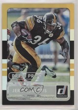 2015 Panini Donruss Press Proof Silver /25 Jerome Bettis #181 HOF 8e3