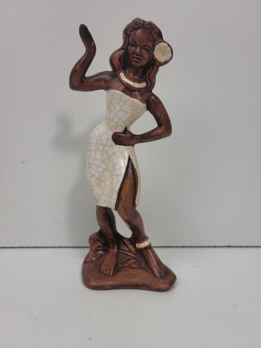 VNTG Treasure Craft Hawaii Hula Girl Statue - collectible | eBay