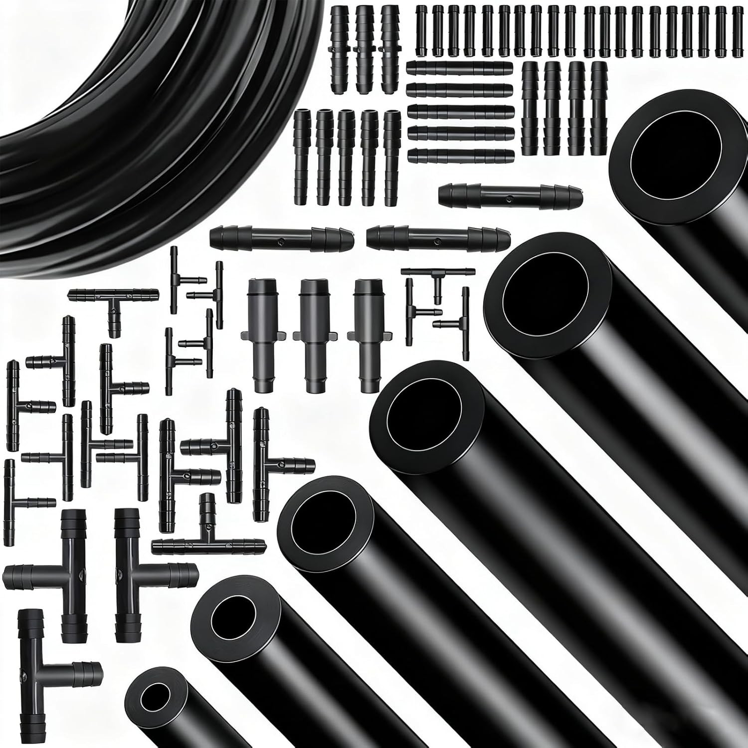 For Mazda 6x 5Ft Car Vacuum Hose Line Kit+113 Connectors Automotive Replacement