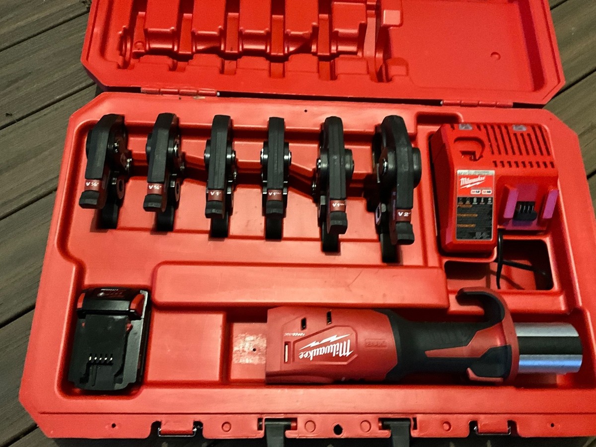 Milwaukee M18 FORCE LOGIC Press Tool Kit with 1/2