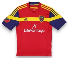 Adidas Real Salt Lake RSL MLS Soccer Jersey 2016/17 Home Kit Mens Medium Red