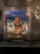 2024 SkyBox Marvel Masterpieces 92 Platinum Kingpin #43 Blue Traxx