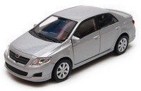 Welly 2009 Toyota Corolla Silber MaßStab 1:34 1:39 4,5 Zoll Druckguss-Auto...